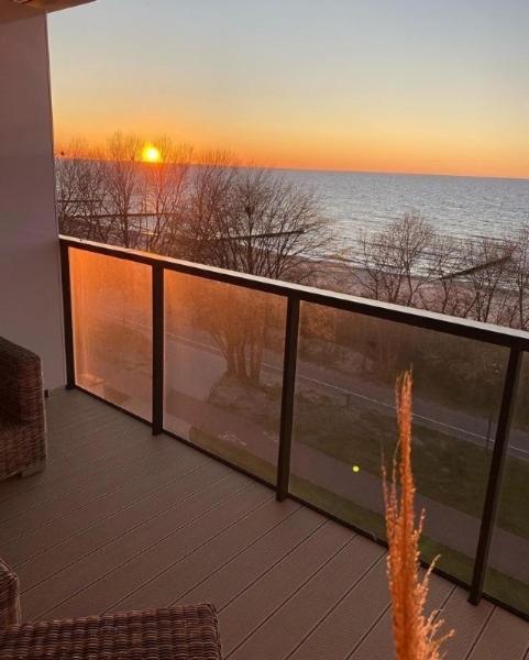 APARTLUX Seaside Park - bezpośredni widok na morze Kołobrzeg Zewnętrze zdjęcie