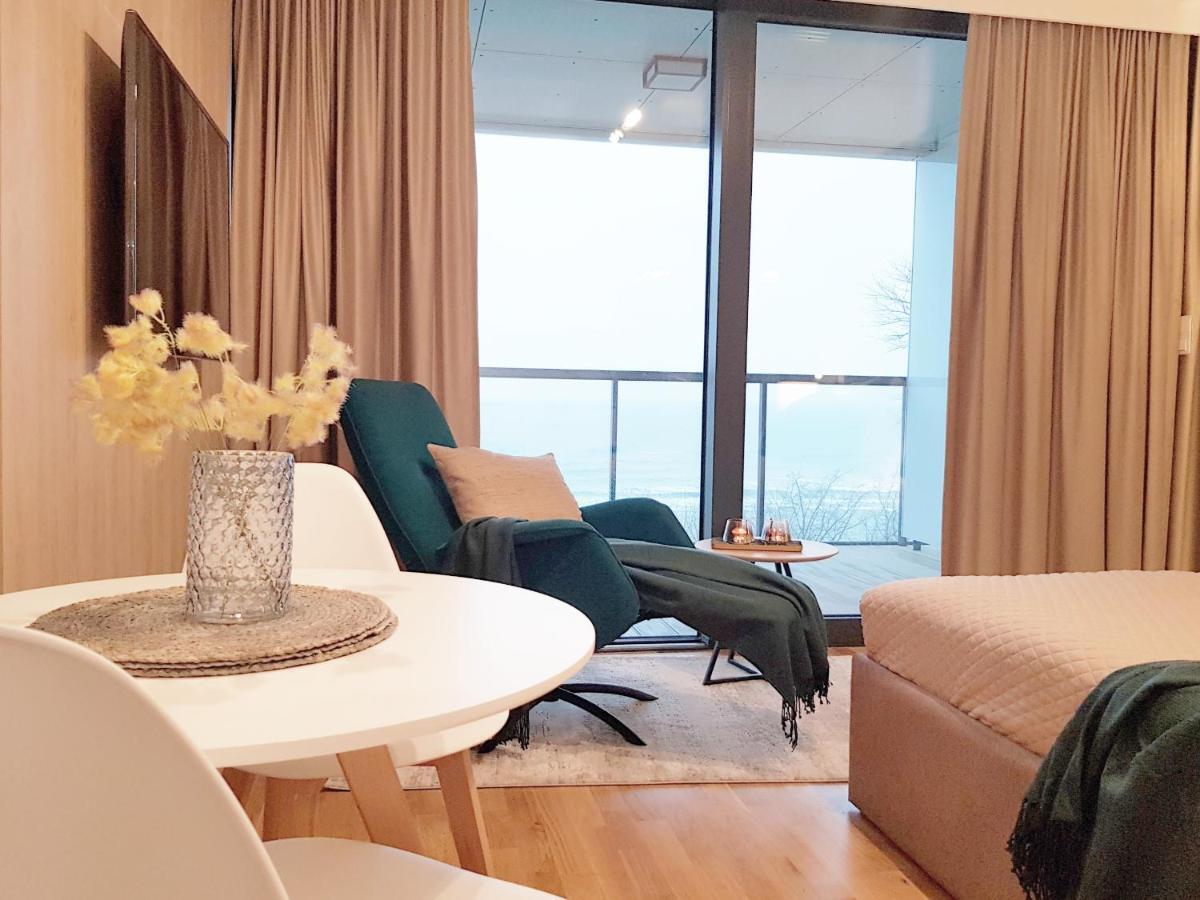 APARTLUX Seaside Park - bezpośredni widok na morze Kołobrzeg Zewnętrze zdjęcie